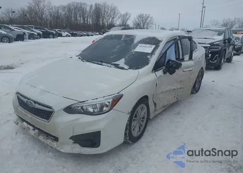 2017 Subaru Impreza 2.0I Premium из США, поврежденный, VIN 4S3GKAB63H3610176